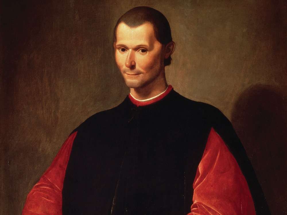 Portrait of Niccolò Machiavelli by Santi di Tito